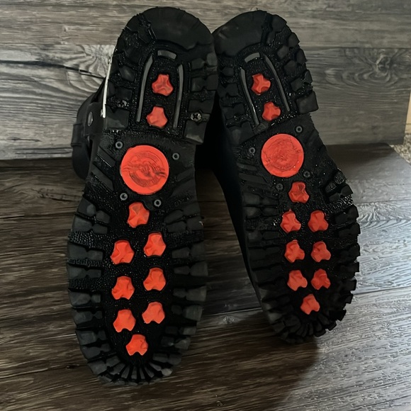 Milwaukee Leather Harness Motorcycle/Biker Riding Boots Black 8.5 - Picture 9 of 12